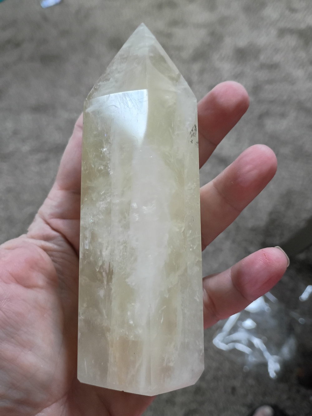 Citrine Tower 8 X 3 Inches